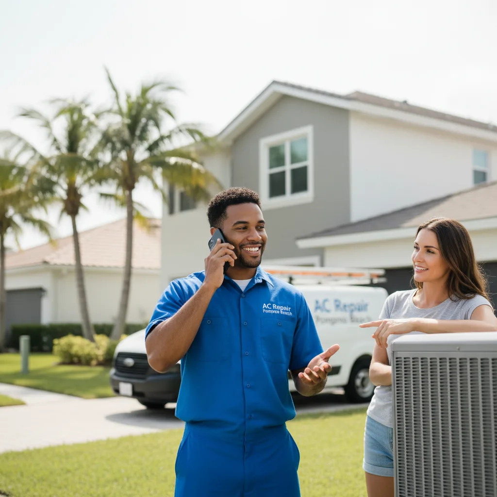 AC Repair Pompano Beach customer support in Mascoutah